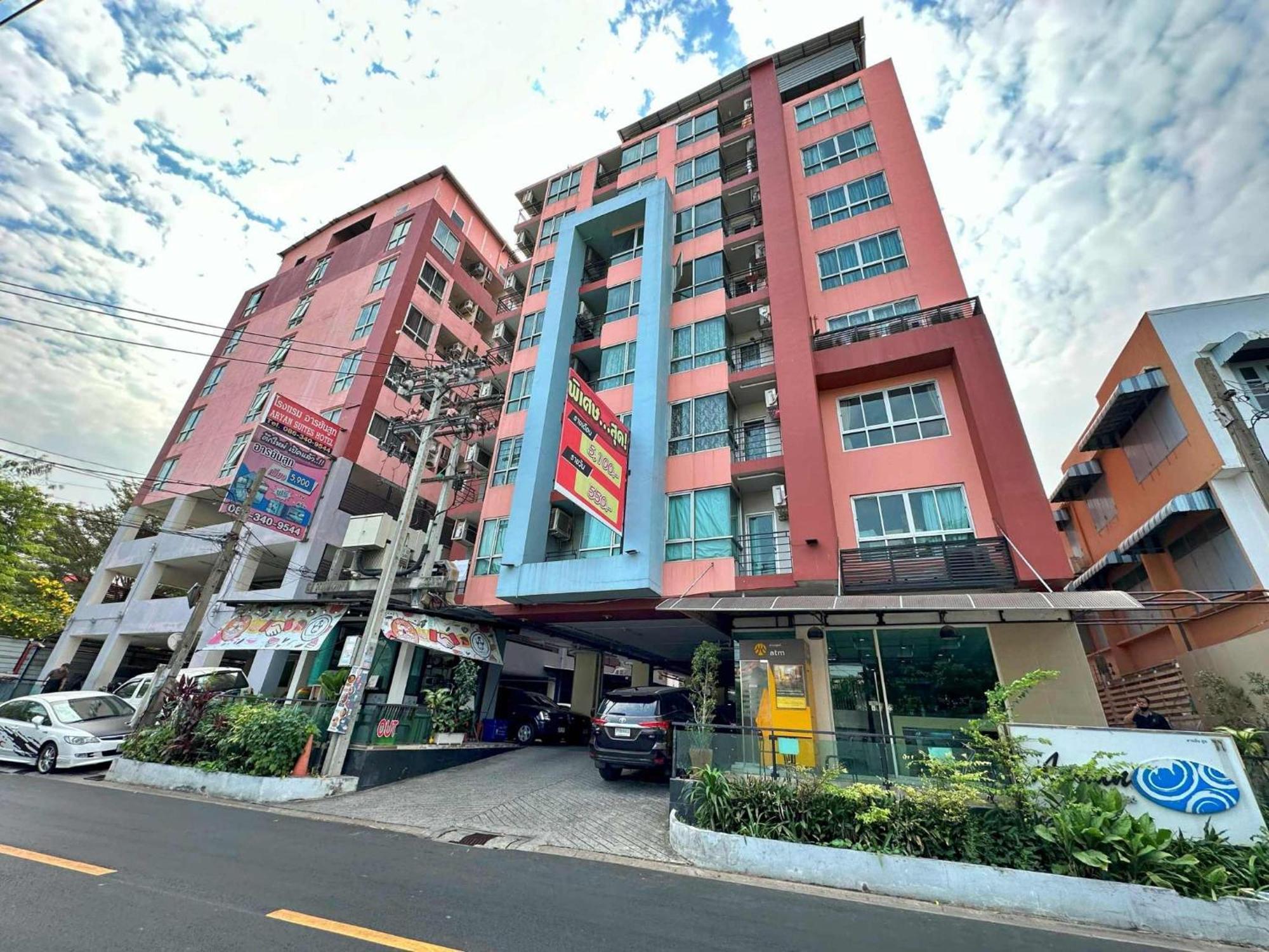 Aryan Suites Hotel Bangkok Exterior foto